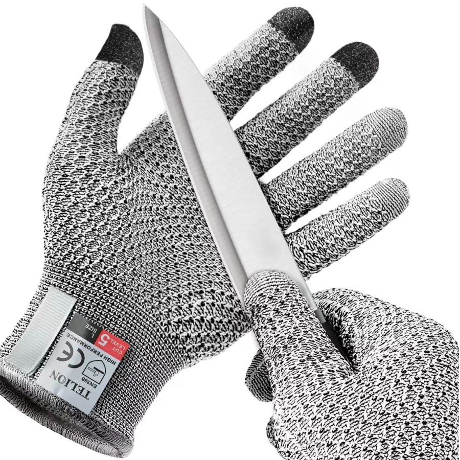 Home Security Measures - Snijbestendige werkhandschoenen Niveau 5 touchscreen-handschoenen voor