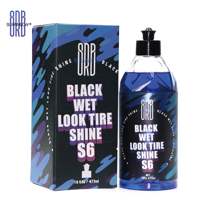 Home Security Measures - Black Wet Look Tire Shine Dressing