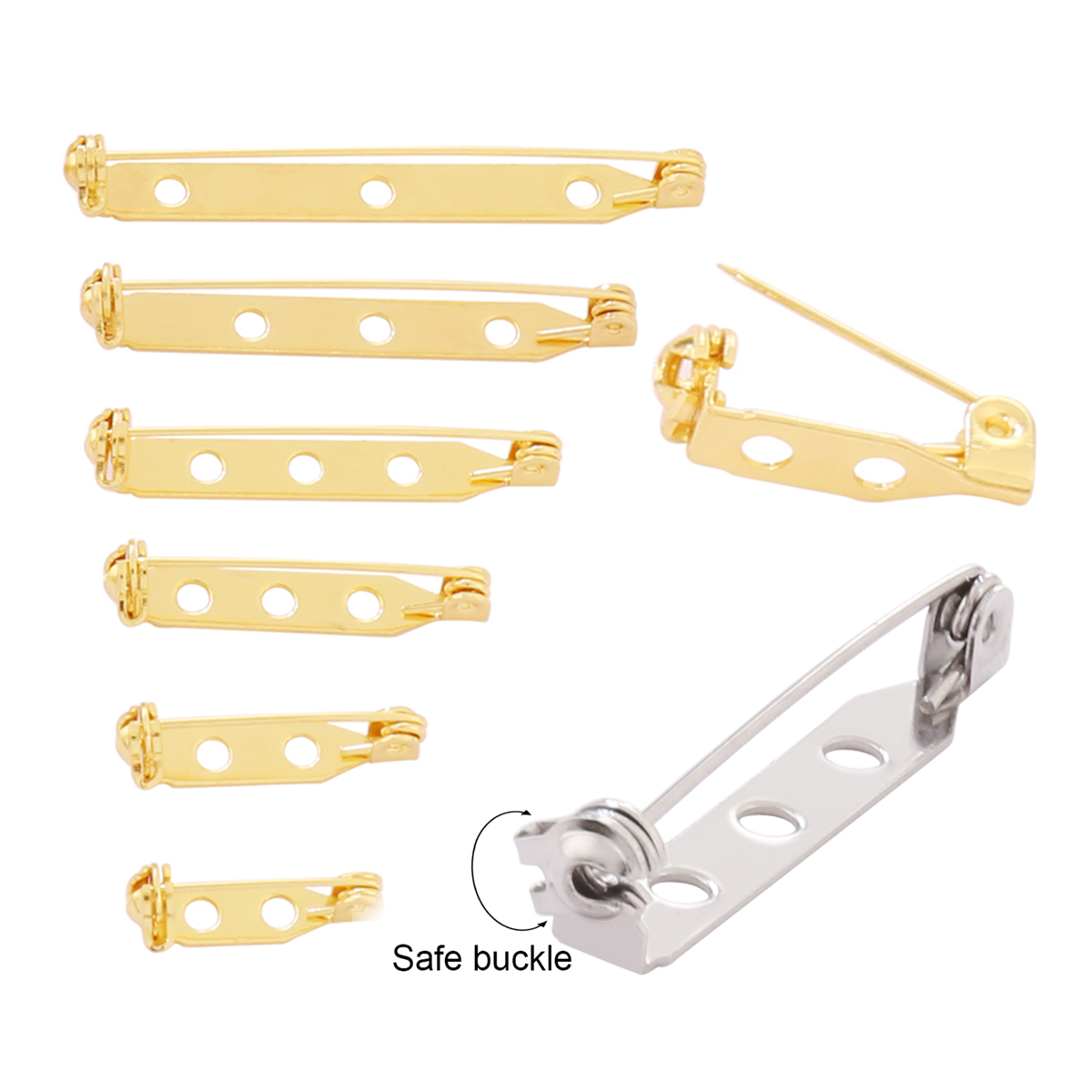 Home Security Safe - 10 stks 17-45mm Broche Clip Base