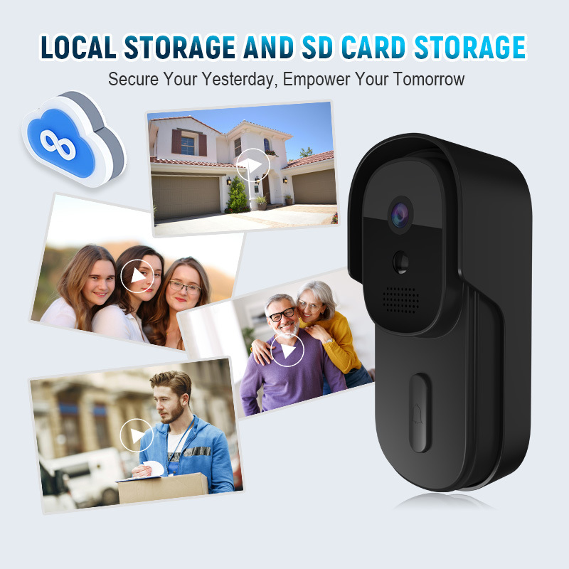 Home Security Doorbell Camera - Tuya Video Deurbel 2MP Waterdicht 1080P