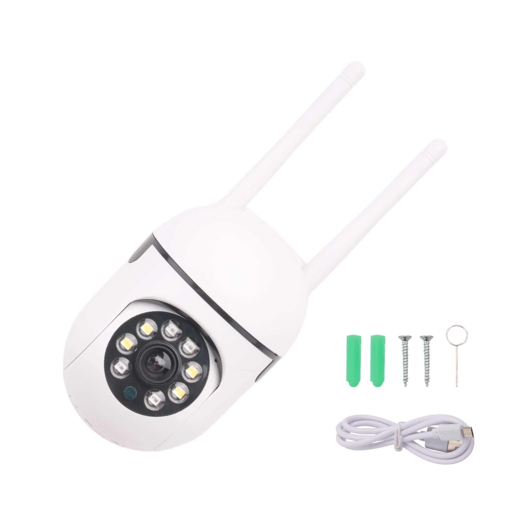 Home Security Flood Lights - DT23 1080P WiFi beveiligingscamera buiten dome