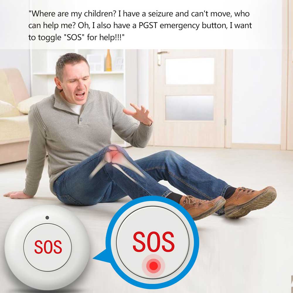 Draadloze SOS-knop Smart Home  - Home Security Upgrades recensie en prijs