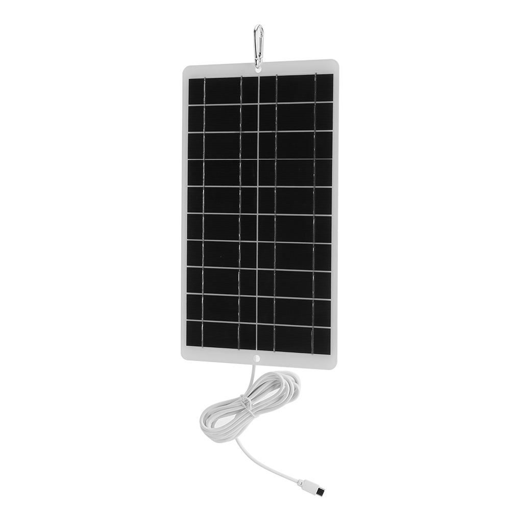 8W 5V draagbare zonne-batterij - Home Security Panel recensie en prijs