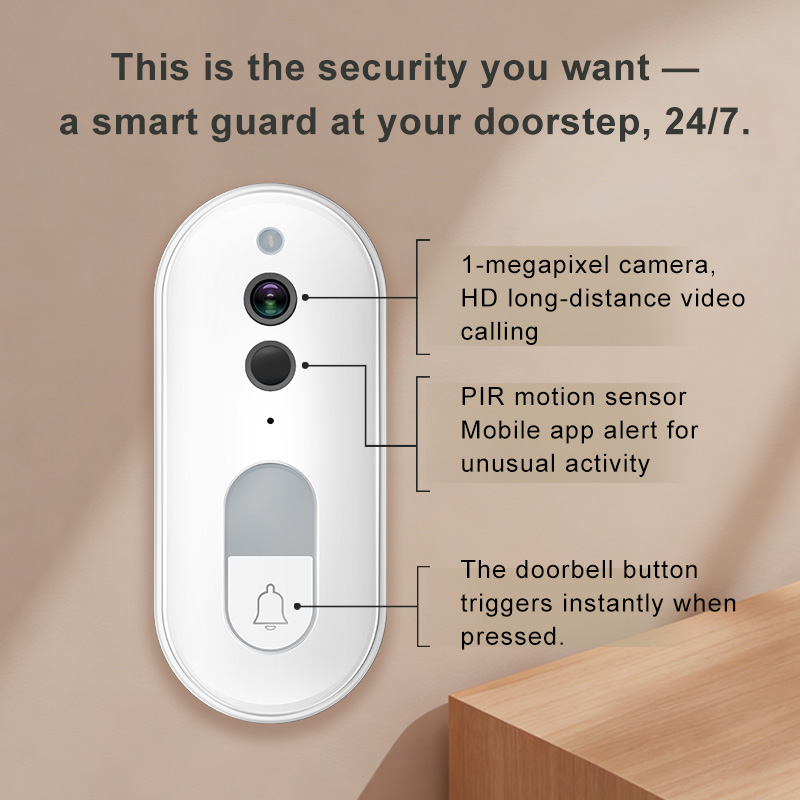Tuya Smart Video Deurbel Draad - Home Security Doorbell Camera recensie en prijs