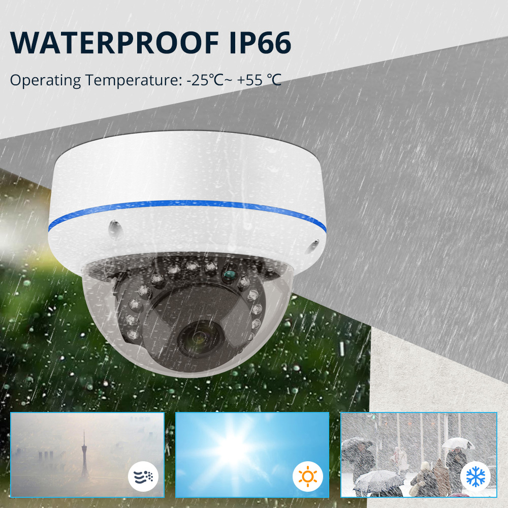 8CH 5MP POE Dome Beveiligingsc - Home Security Video Recording Systems recensie en prijs