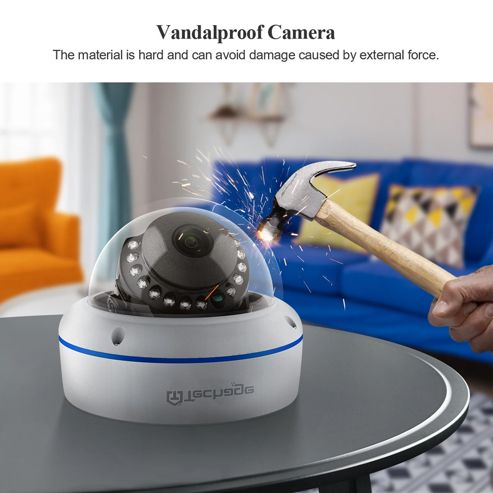 8CH 5MP POE Dome Beveiligingsc - Home Security Video Recording Systems recensie en prijs