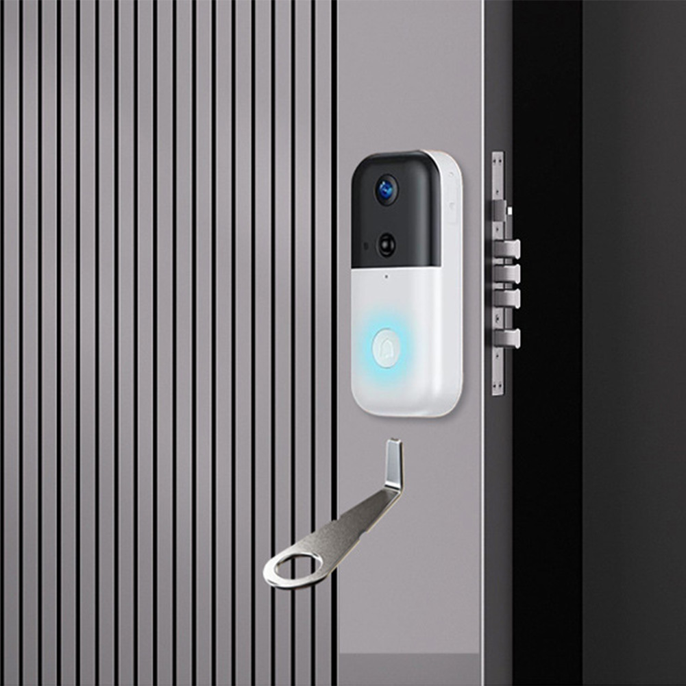 Zilveren videodeurbelsleutel v - Home Security Doorbell Camera recensie en prijs