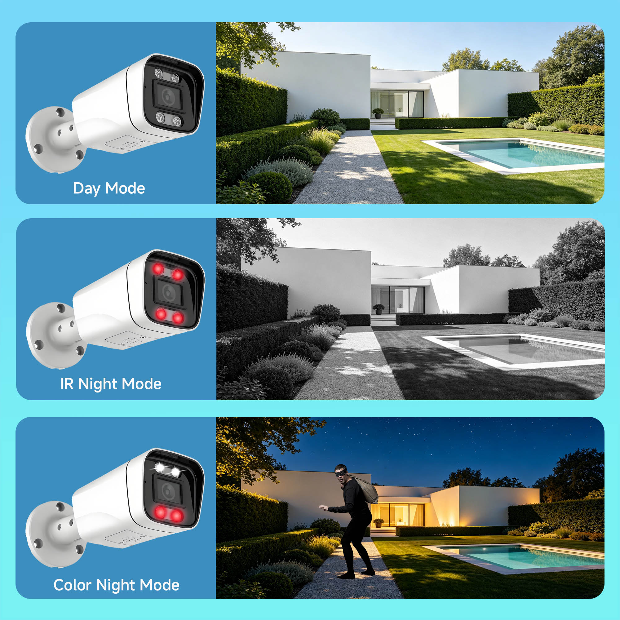BFMore 8MP 4K Ai Menselijke de - Home Security Video Recording Systems recensie en prijs