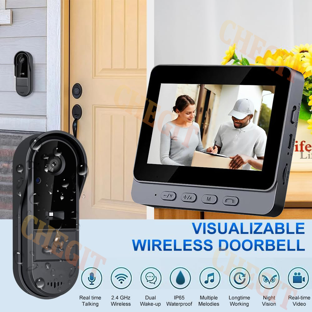 Draadloze Wifi Deurbel Camera  - Home Security Doorbell Camera recensie en prijs