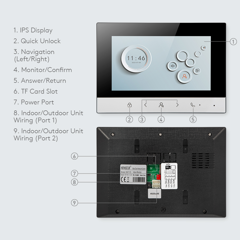 Tuya Smart WIFI Binnenmonitor  - Home Security Panel recensie en prijs