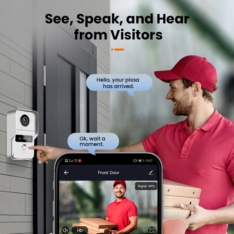 Tuya Smart 1080P Deurbelcamera - Home Security Doorbell Camera recensie en prijs
