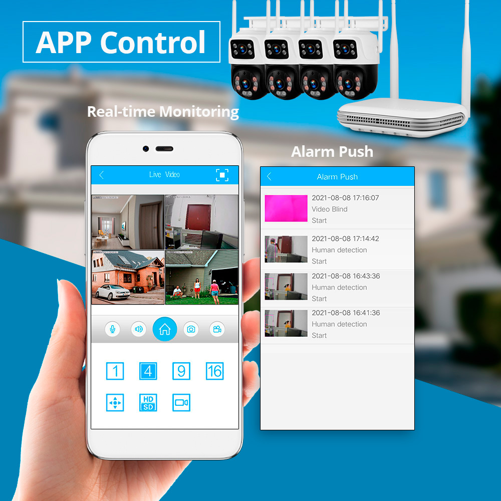 KERUI Waterdichte 6MP HD Draad - Home Security And Camera Systems recensie en prijs