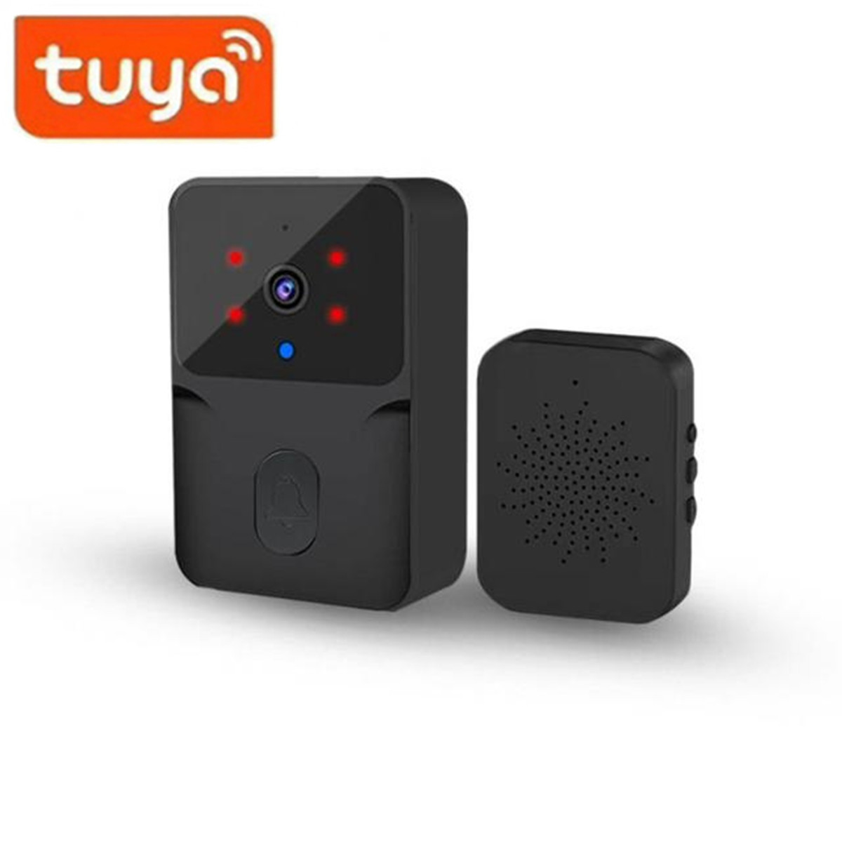Draadloze deurbel WiFi Tuya Ou - Home Security Doorbell Camera recensie en prijs