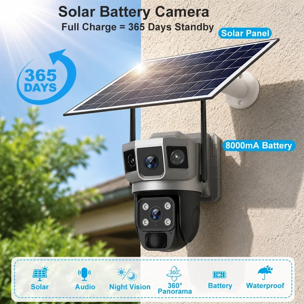 V380 4K 3 Schermen 4G Camera Z - Home Security Group recensie en prijs