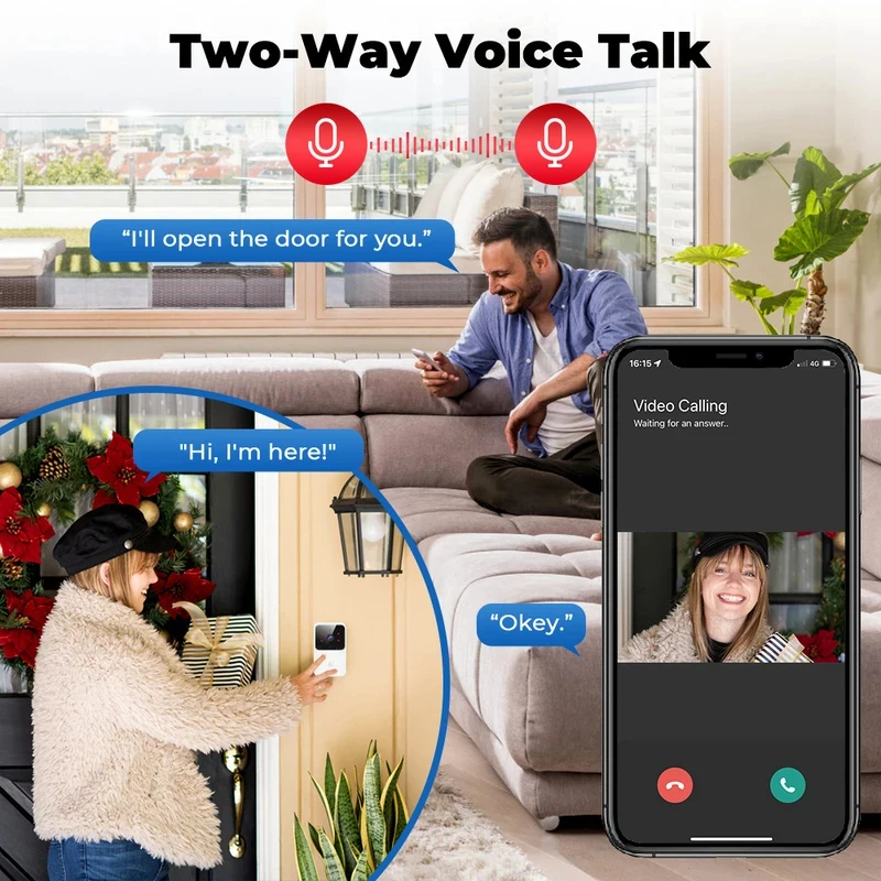 Smart Home WiFi-videodeurbel D - Home Security Doorbell Camera recensie en prijs