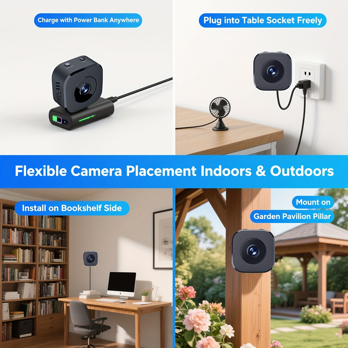 1080P HD Mini WiFi Camera Indo - Home Security Panel recensie en prijs