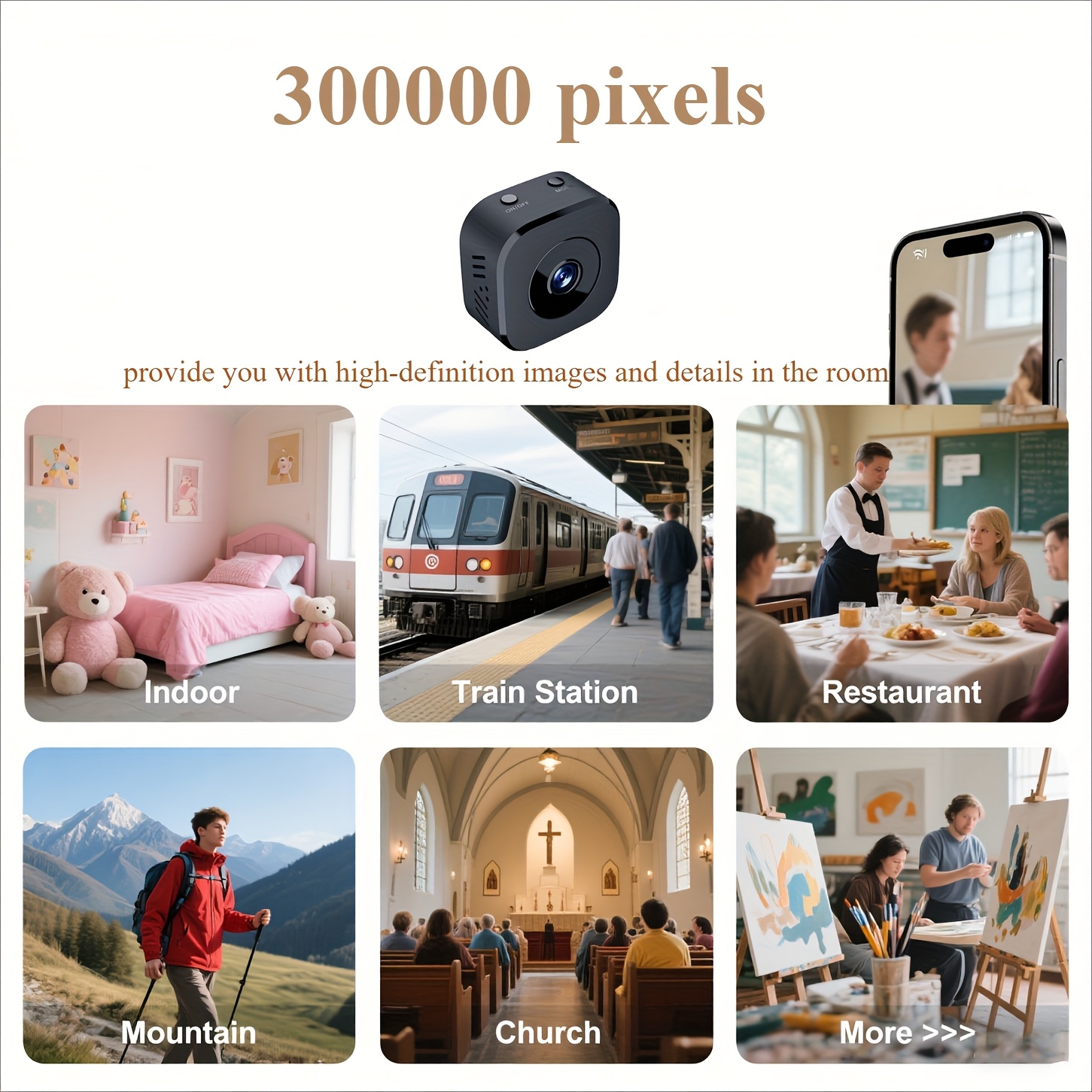 1080P HD Mini WiFi Camera Indo - Home Security Panel recensie en prijs