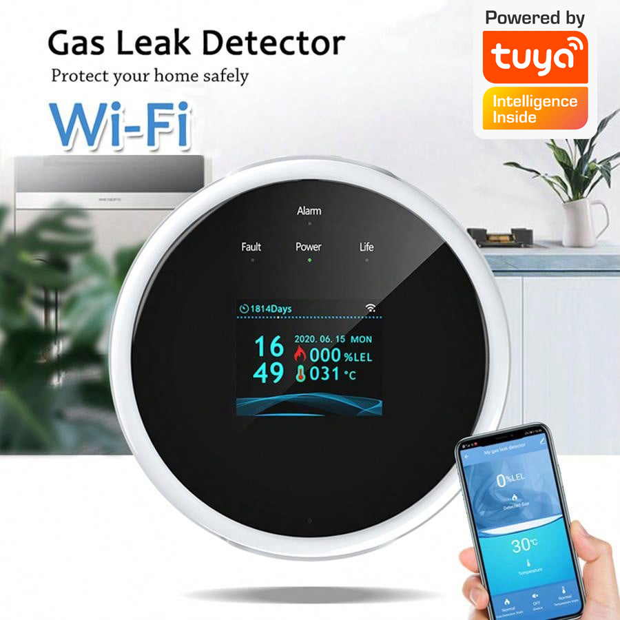 2.4G WiFi Gasalarmsensor Brand - Home Security Upgrades recensie en prijs