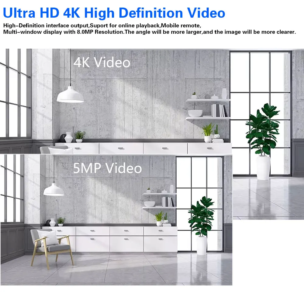 10CH Xmeye 4K 8MP PoE NVR Vide - Home Security Video Recording Systems recensie en prijs