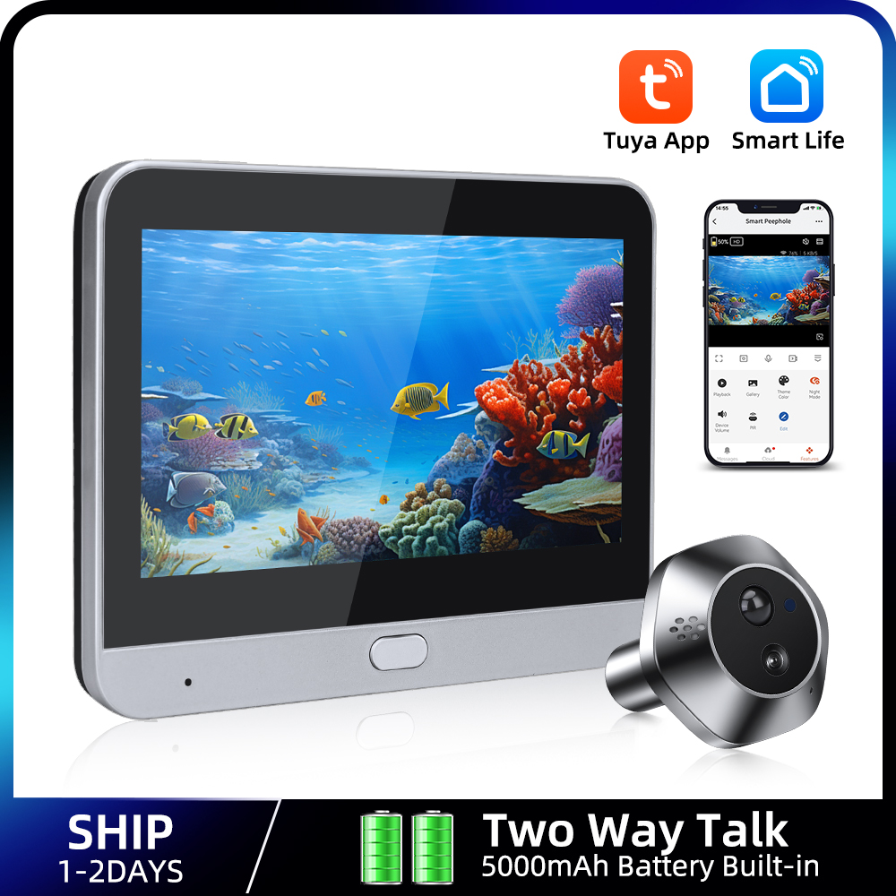 1080P WiFi Kijkgaatje Tuya Sma - Home Security Doorbell Camera recensie en prijs