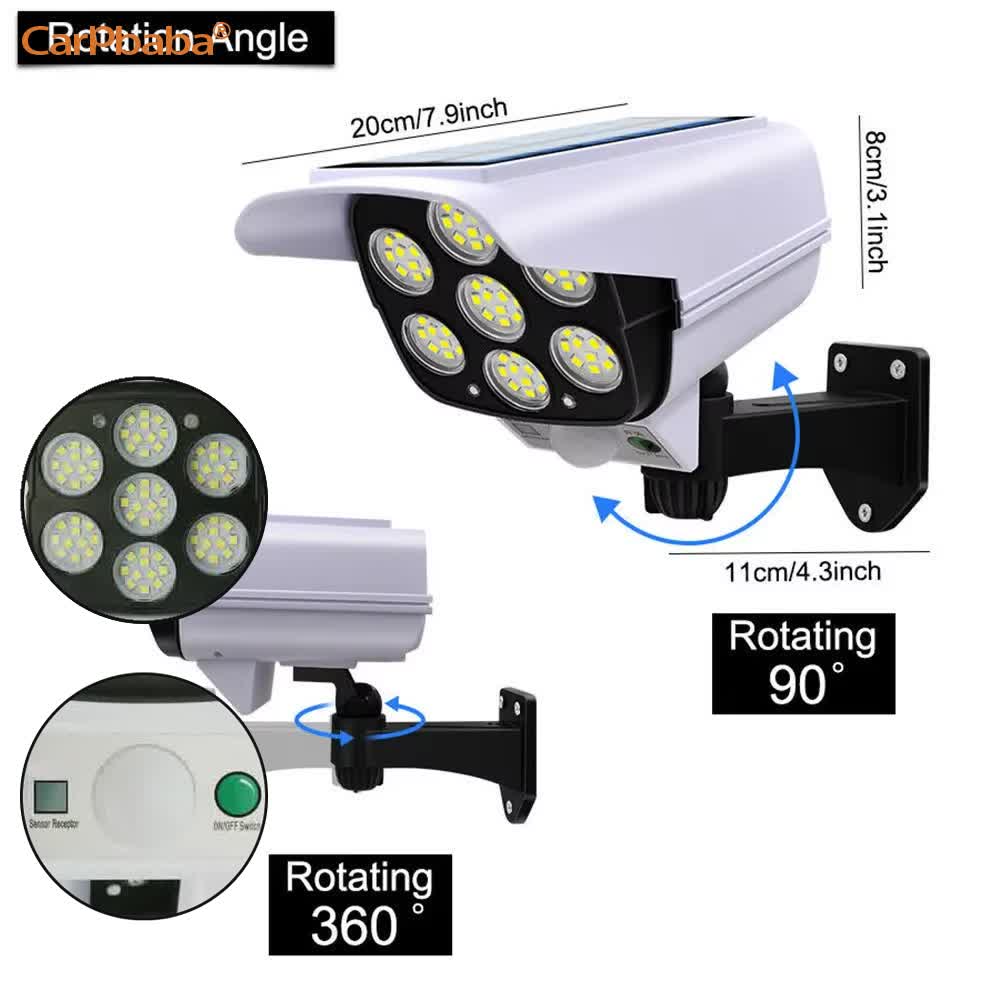 Outdoor Solar Light Bewegingss - Home Security Flood Lights recensie en prijs