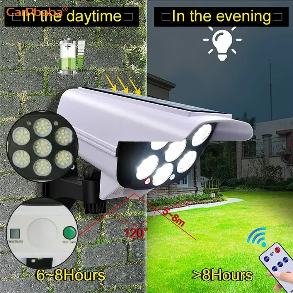 Outdoor Solar Light Bewegingss - Home Security Flood Lights recensie en prijs