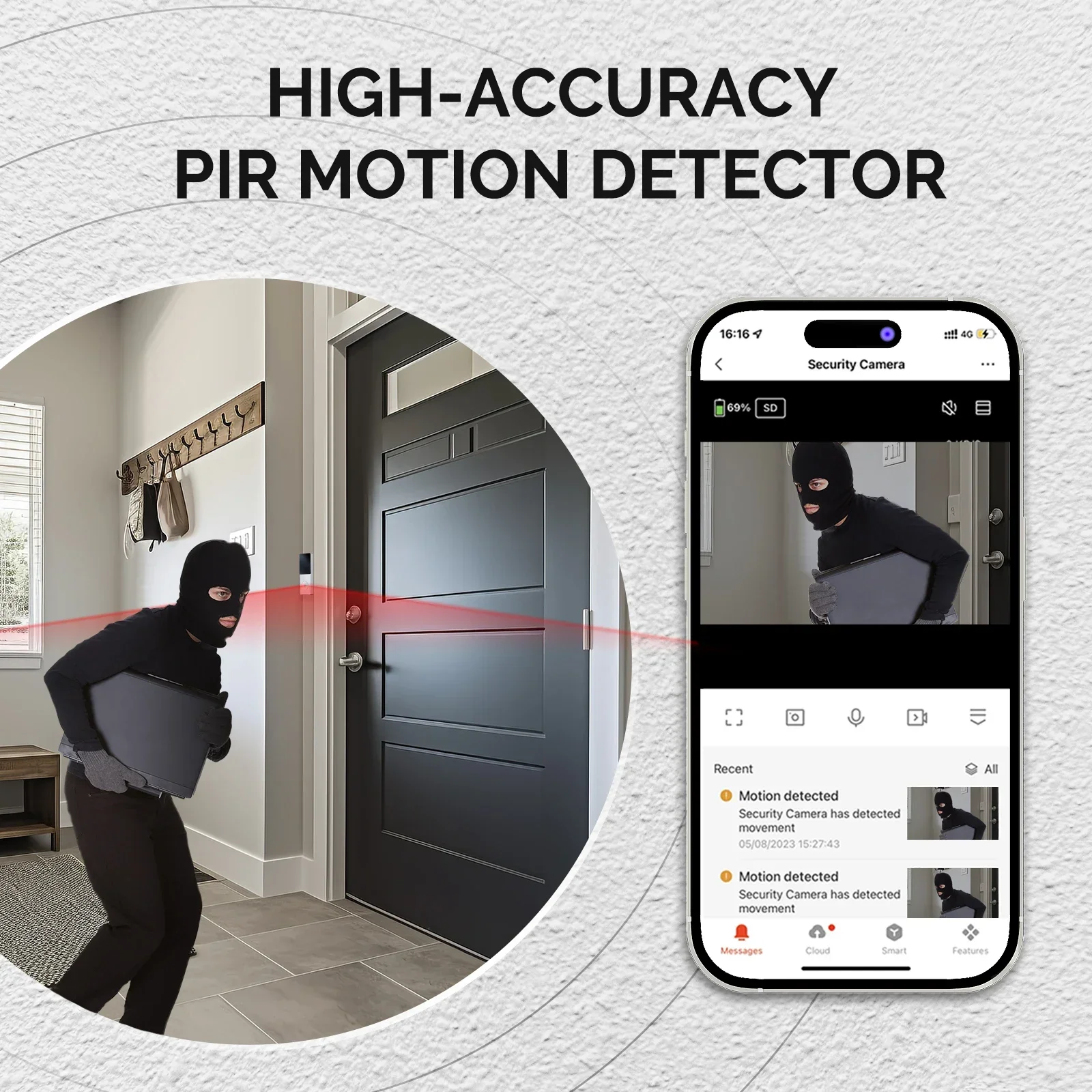 MOES Tuya Smart WiFi-videodeur - Home Security Doorbell Camera recensie en prijs